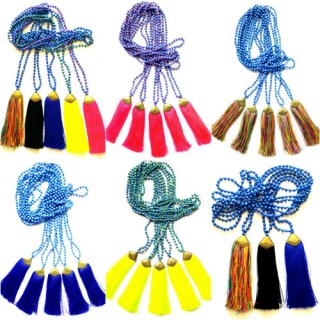 colorful necklaces tassels beads phyrus bronze cup handmade wholesale price